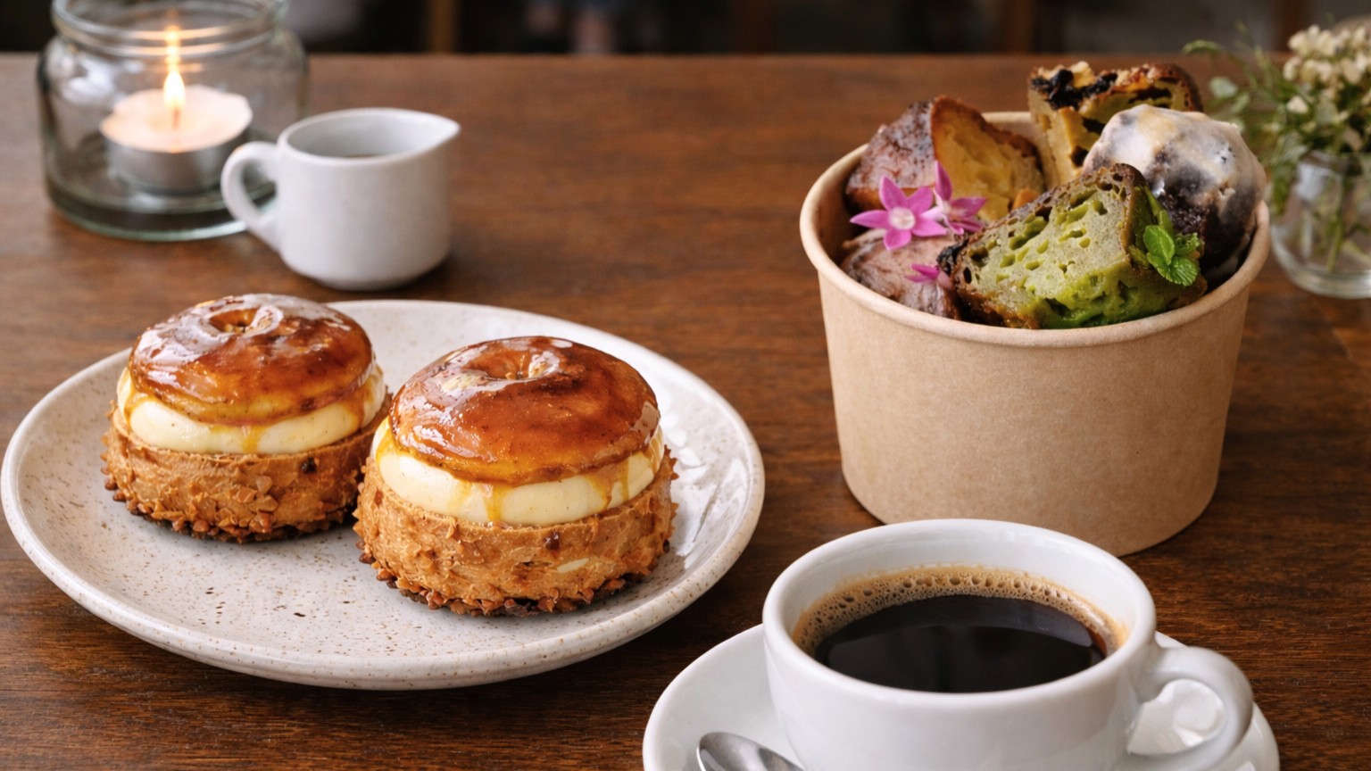 Cafe Seal のコーヒーとスイーツ